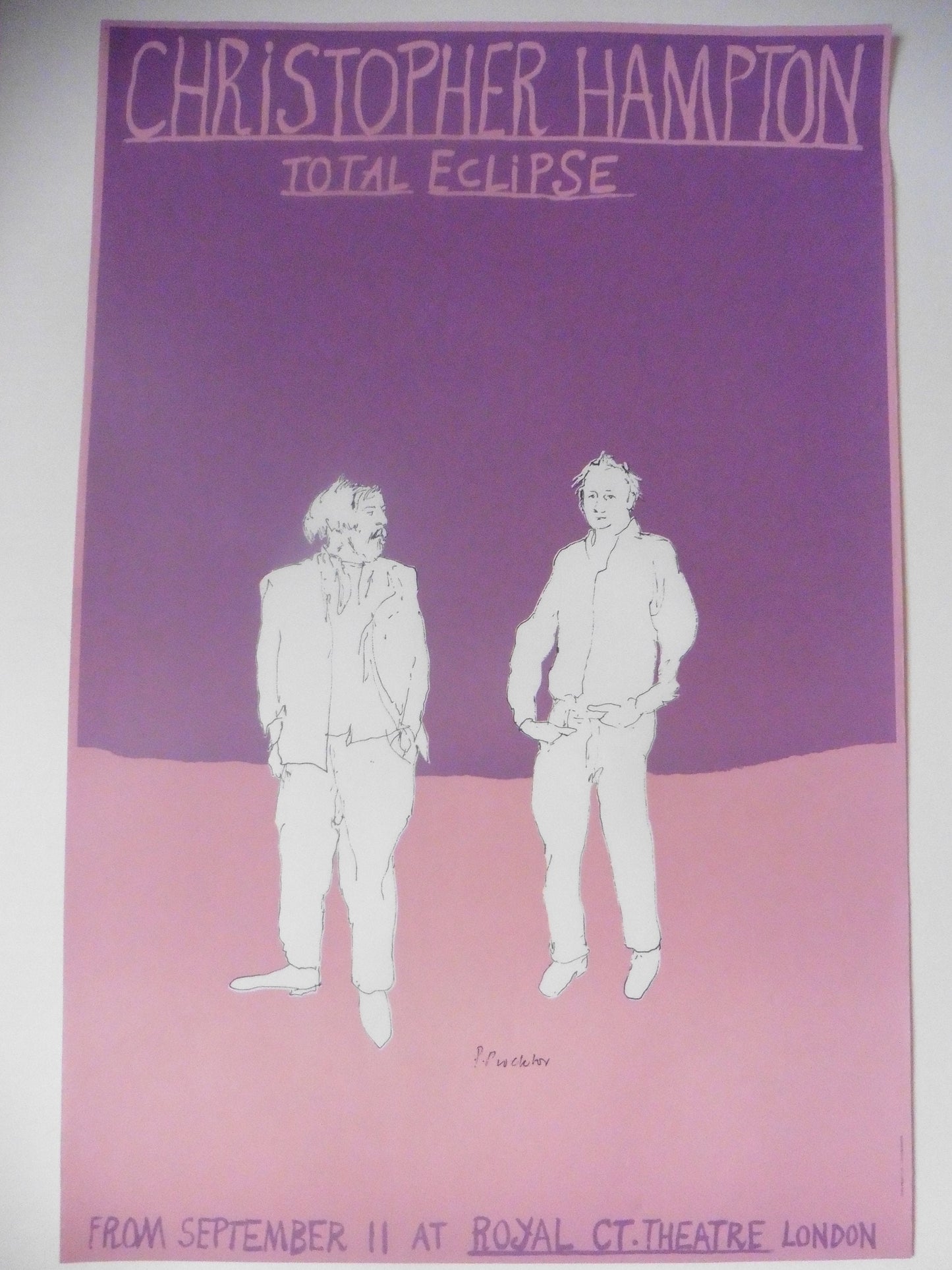 Patrick Procktor Original Art Poster - 18.9"×28.5" (48×72.5cm)