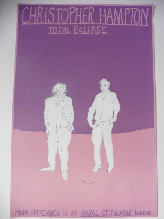Patrick Procktor Original Art Poster - 18.9"×28.5" (48×72.5cm)