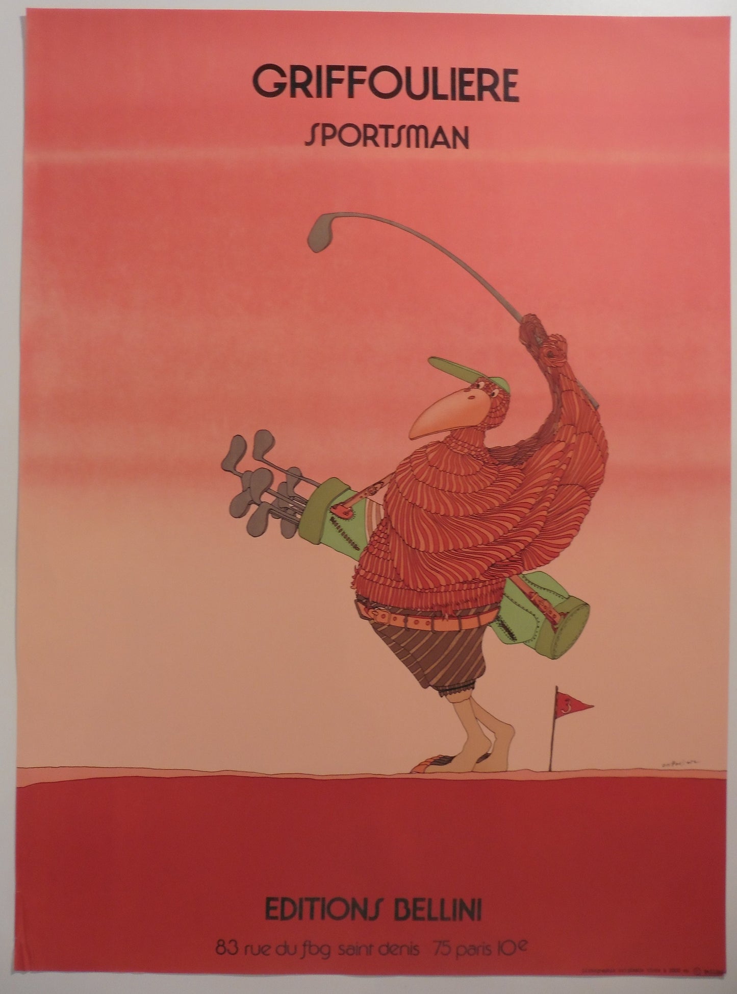 Griffouliere original Art Poster - 20.9"×28.3" (53×72cm)