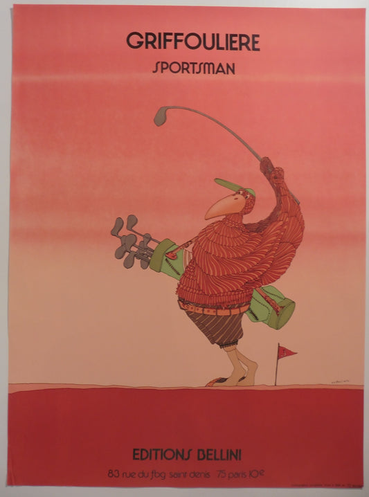 Griffouliere original Art Poster - 20.9"×28.3" (53×72cm)