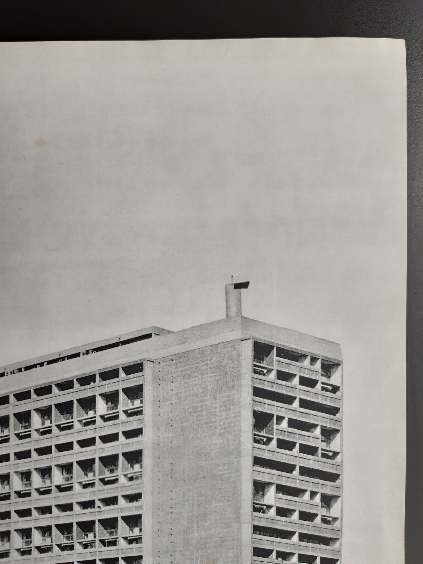 Le Corbusier original art poster - 15.7"×23.6" (40×60cm)