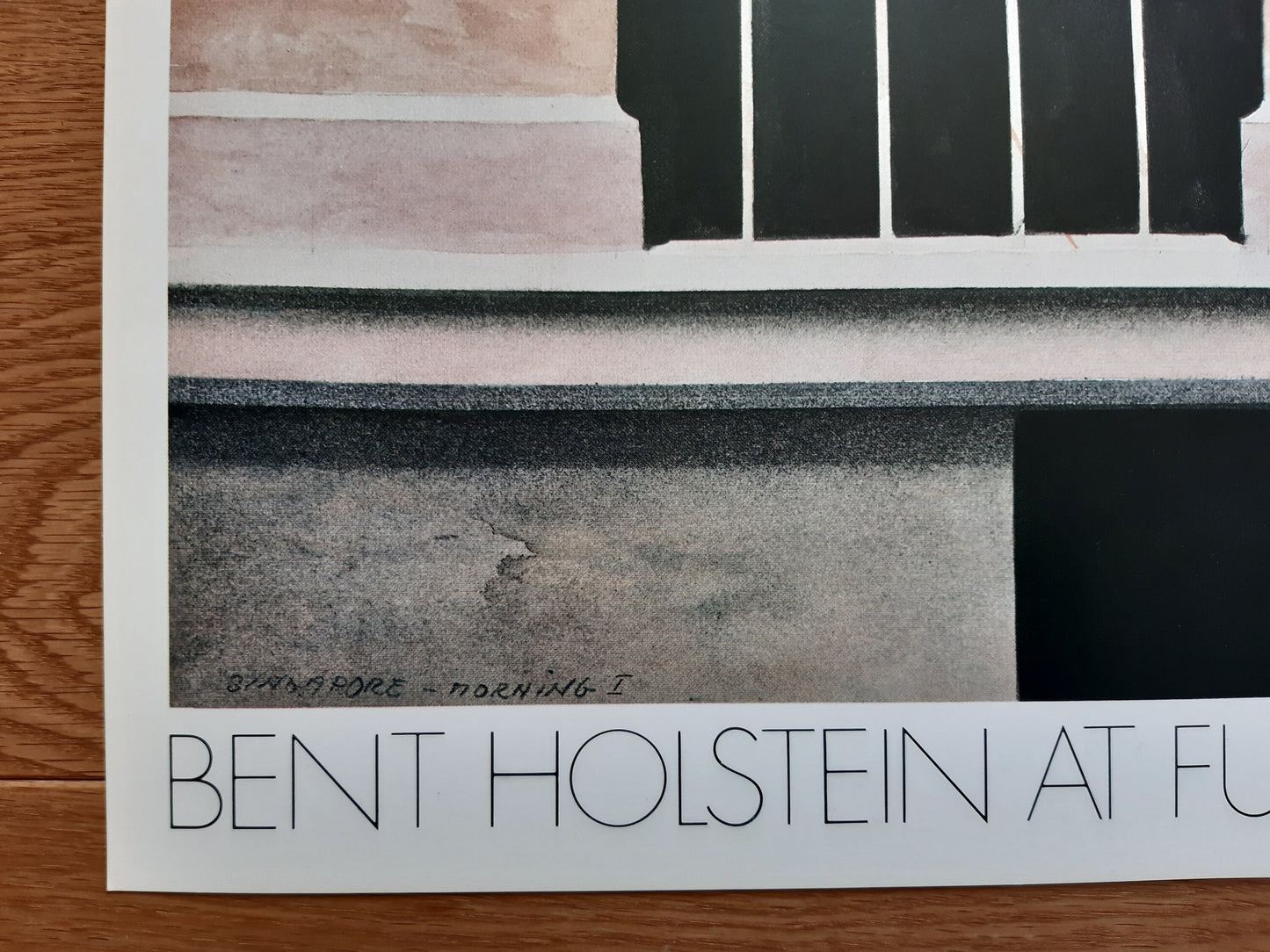 Bent Holstein original art poster - 32.7"×24.2" (83×61.5cm)