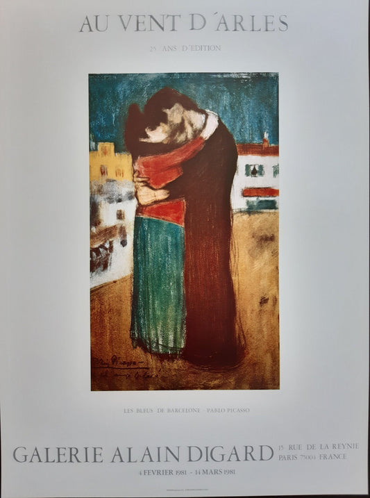 Pablo Picasso original art poster - 23.6"×31.5" (60×80cm)