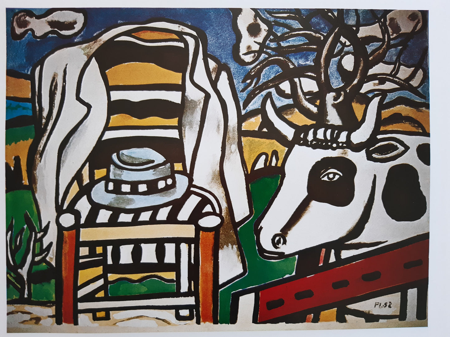 Fernand Léger original art poster - 23.6"×31.5" (60×80cm)