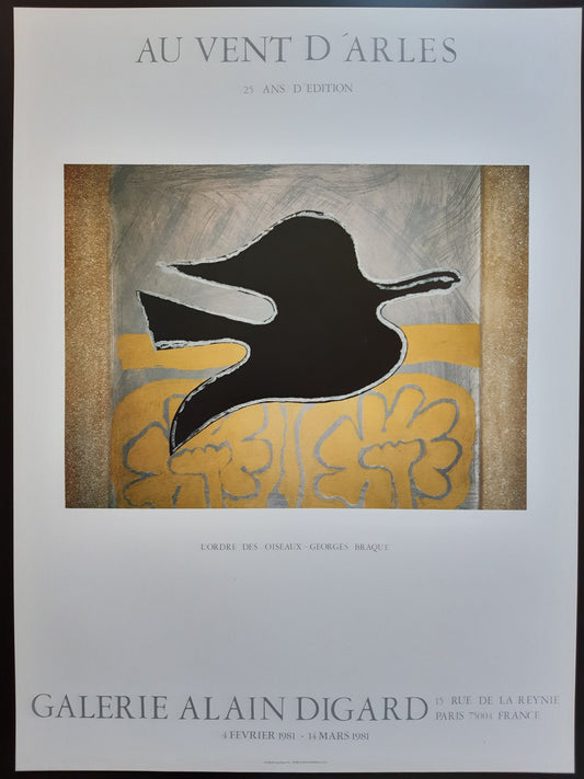 Georges Braque original art poster - 23.6"×31.5" (60×80cm)