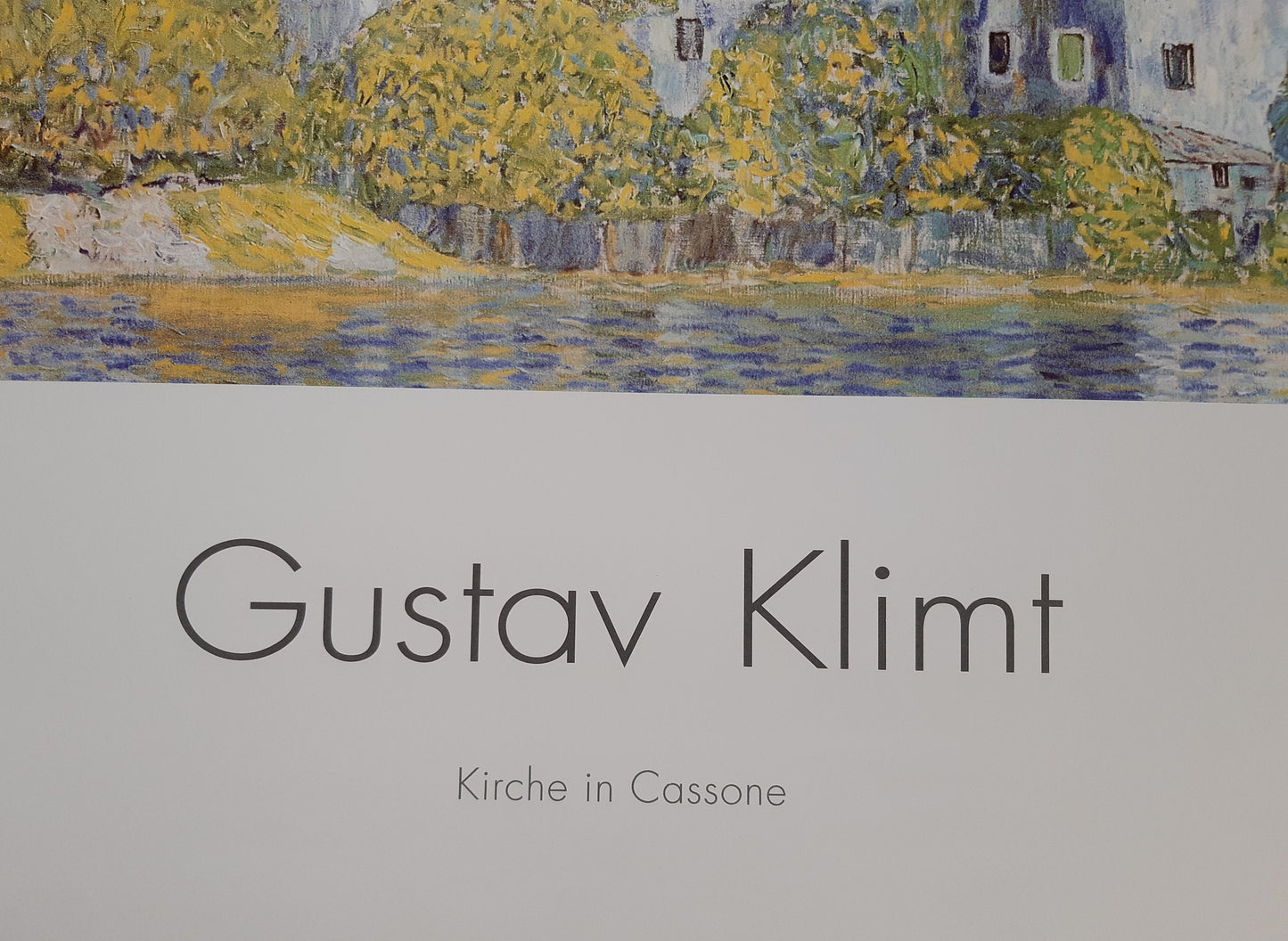 Klimt original art poster - 27.6"×39.0" (70×99cm)
