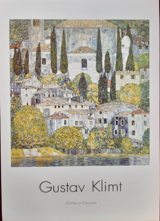Klimt original art poster - 27.6"×39.0" (70×99cm)