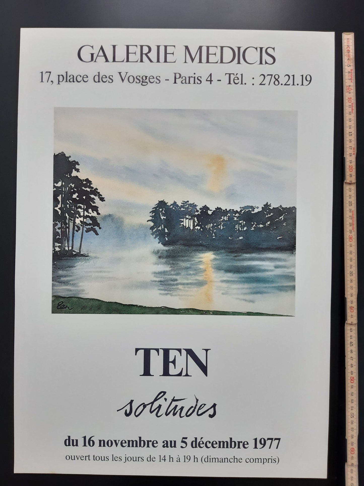 TEN original art poster
