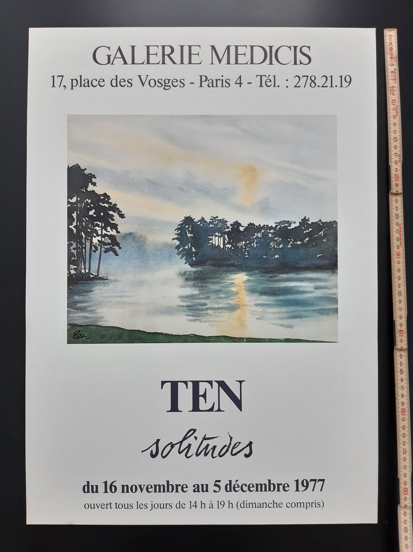 TEN original art poster