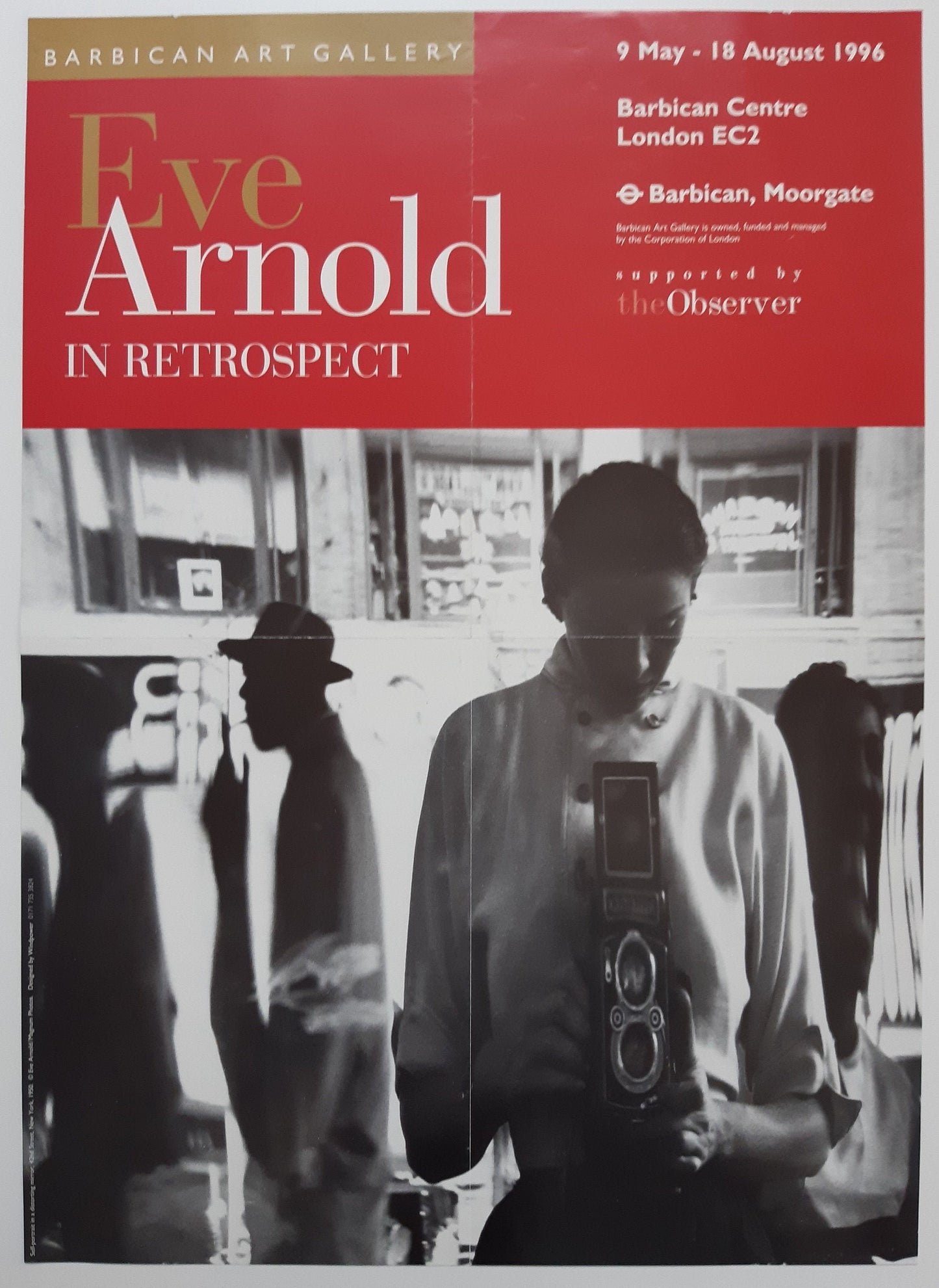 Eve Arnold original photo poster - 16.5"×23.4" (42×59.5cm)