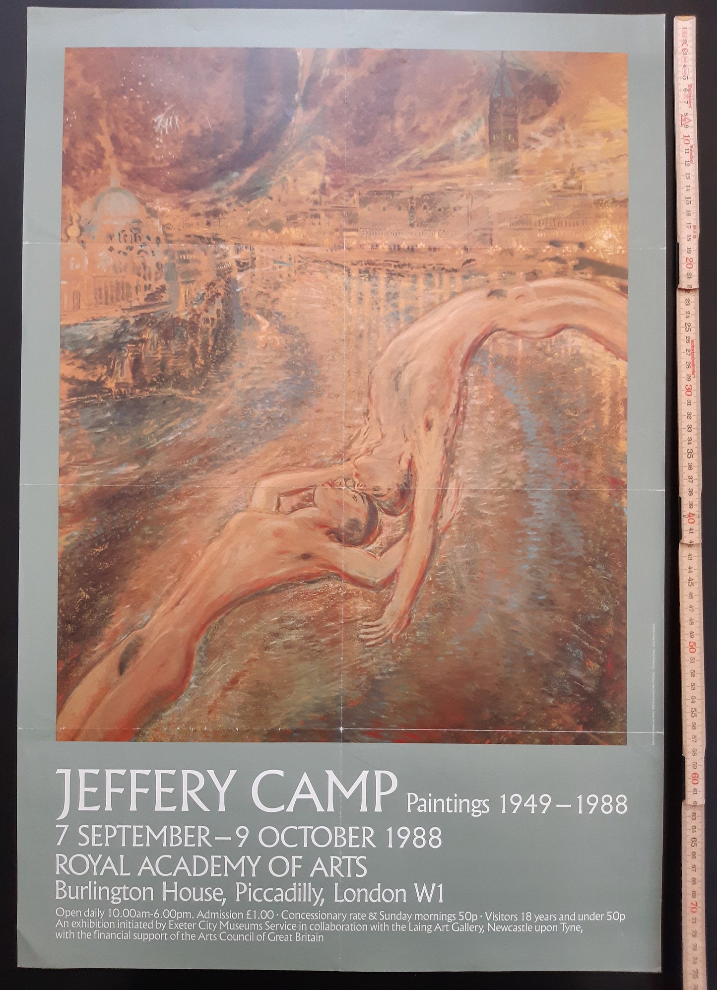 Jeffery Camp  original art poster - 20.1"×29.9" (51×76cm)