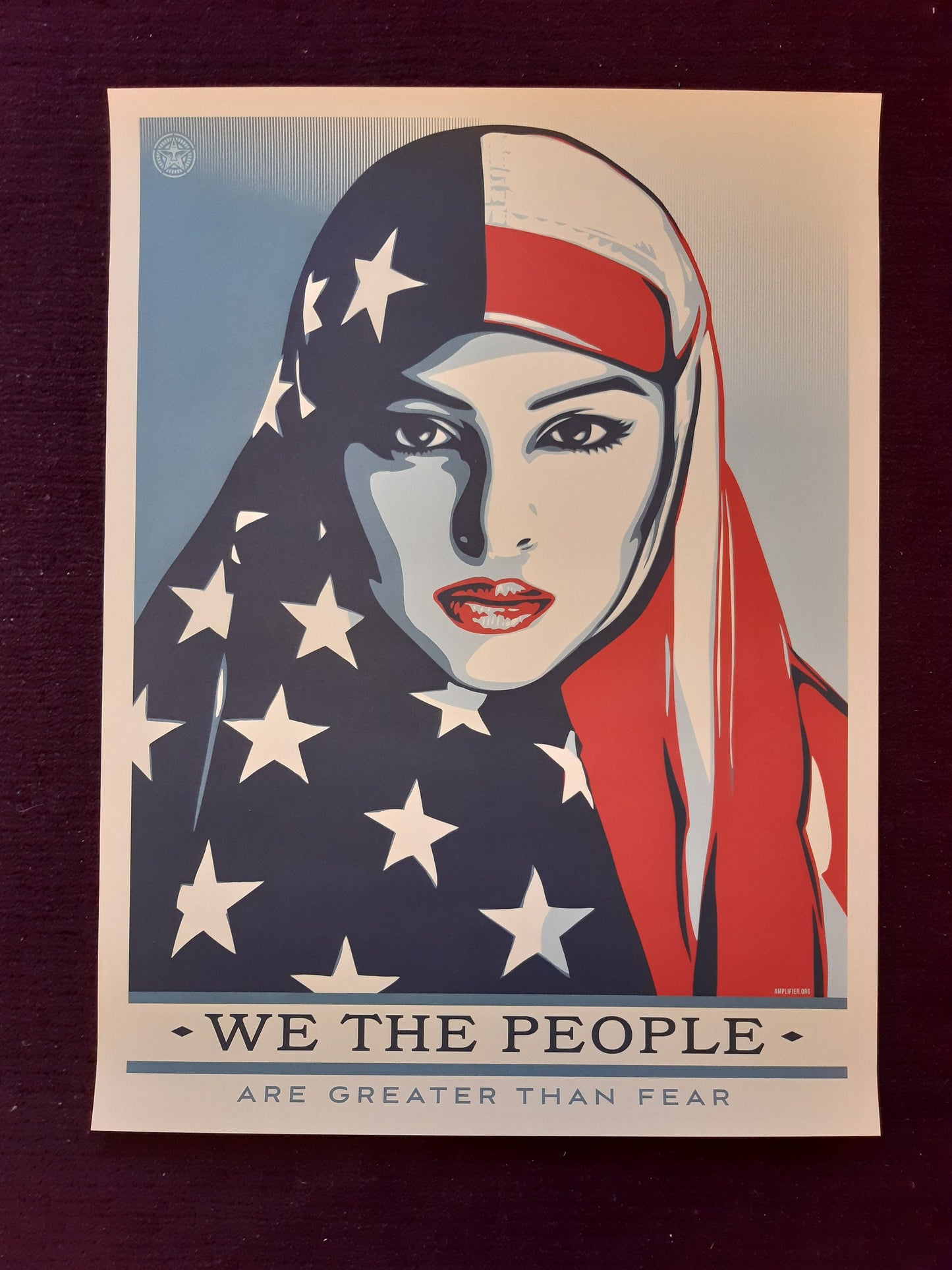 Shepard Fairey We the People poster - 18.1"×24.0" (46×61cm)