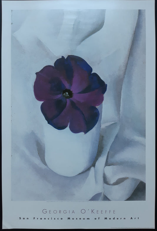 Georgia O'Keeffe original art poster - 24.0"×35.8" (61×91cm)