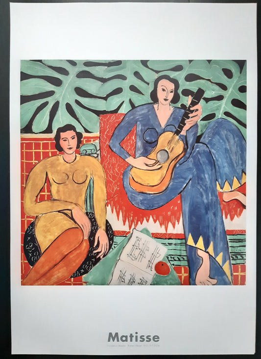 Henry Matisse art exhibition poster - 27.6"×39.4" (70×100cm)