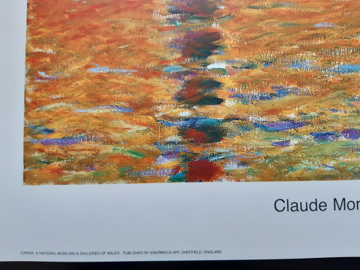 Claude Monet original art poster - 27.6"×19.7" (70×50cm)