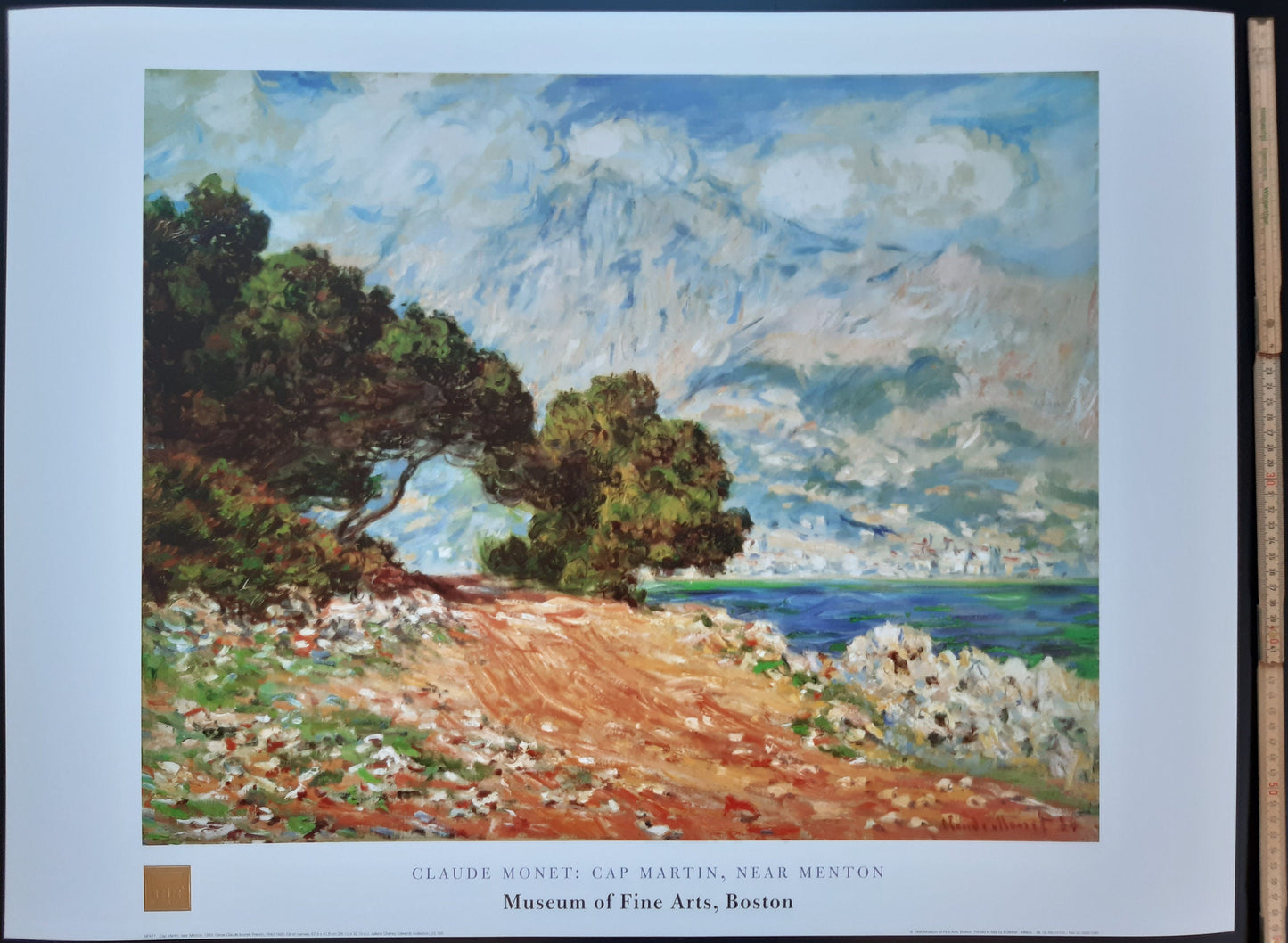 Claude Monet original art poster - 31.5"×23.6" (80×60cm)