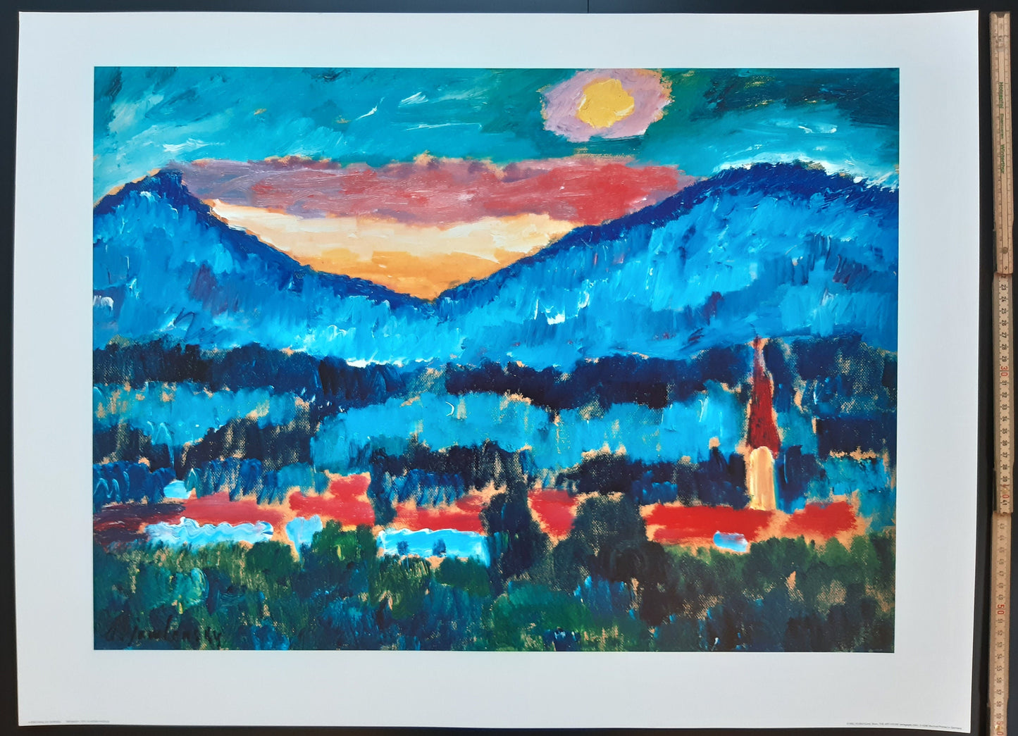 Alexej von Jawlensky original art print - 31.5"×23.6" (80×60cm)