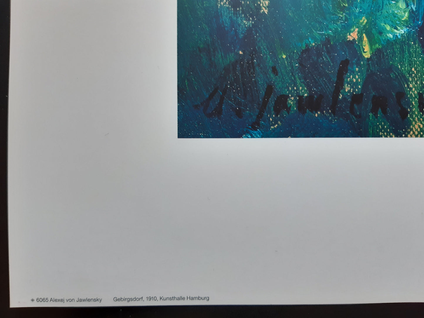 Alexej von Jawlensky original art print - 31.5"×23.6" (80×60cm)