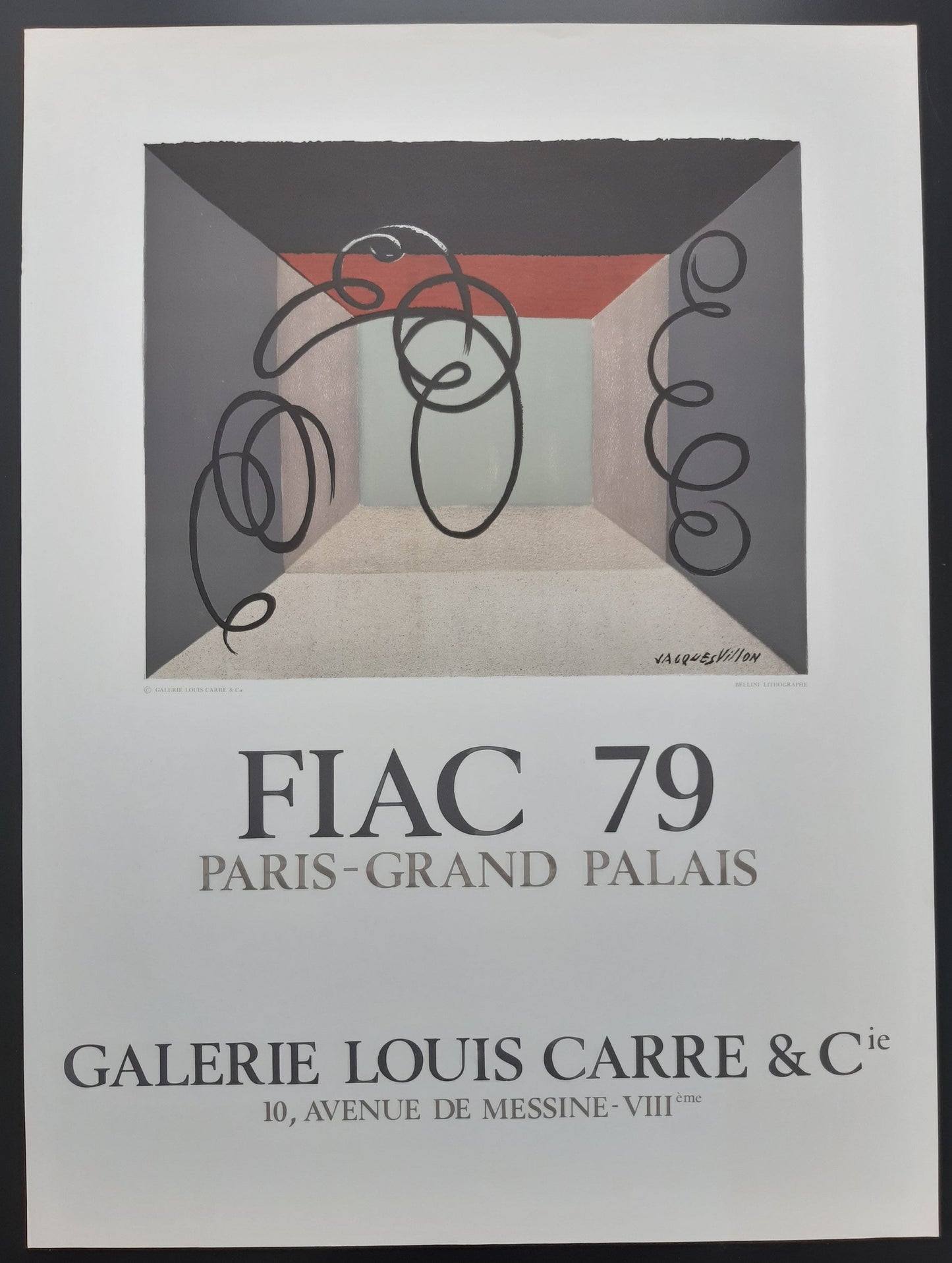 Jaques Villon original art poster - 20.5"×27.6" (52×70cm)