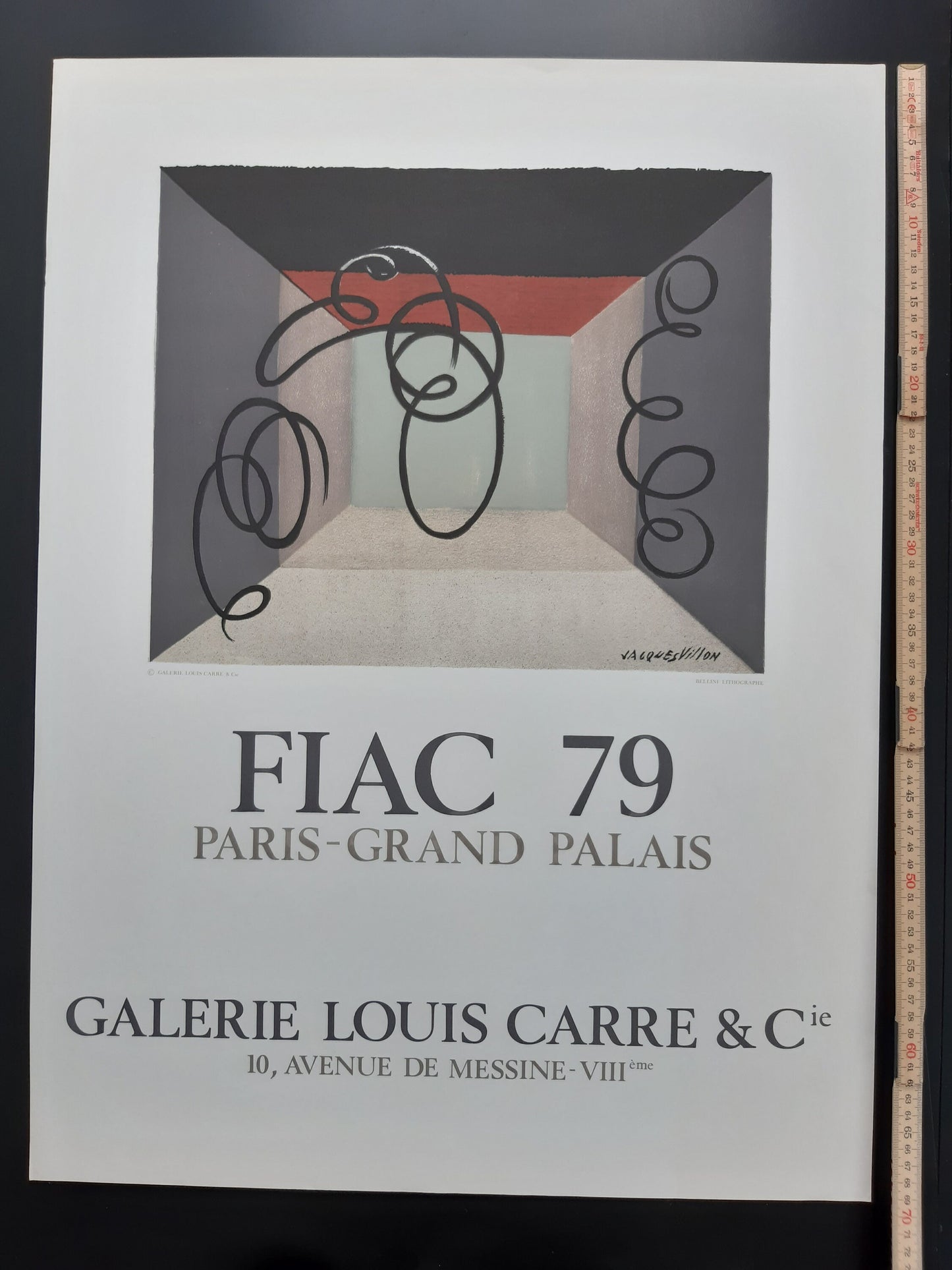 Jaques Villon original art poster - 20.5"×27.6" (52×70cm)