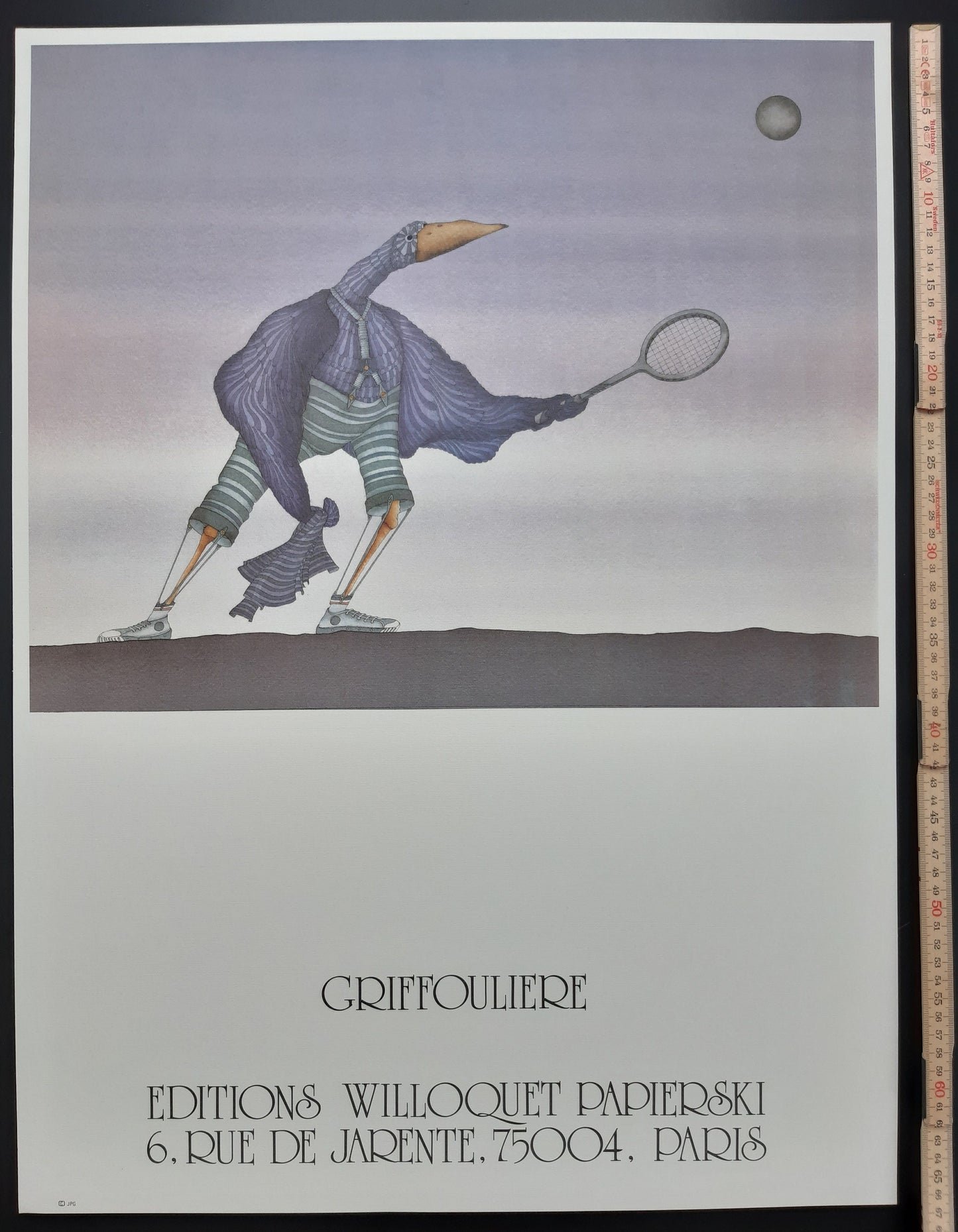 Griffouliere original Art Poster - 19.7"×26.4" (50×67cm)