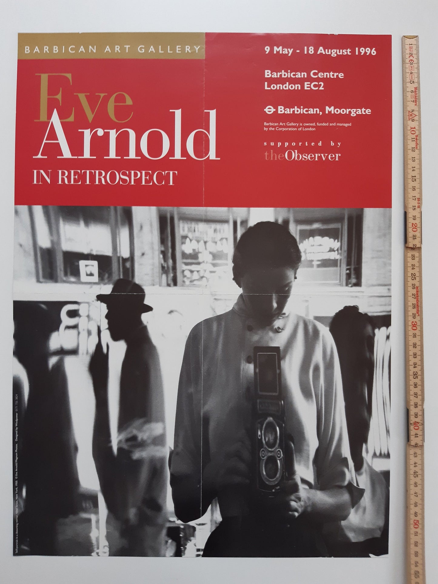 Eve Arnold original photo poster - 16.5"×23.4" (42×59.5cm)