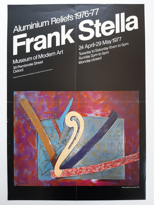 Frank Stella original art poster - 16.5"×23.4" (42×59.5cm)