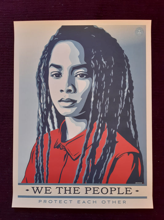 Shepard Fairey We the People poster - 18.1"×24.0" (46×61cm)