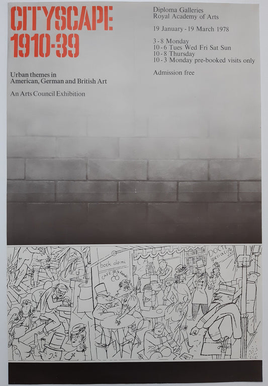 Royal Academy of Arts original poster - 20.1"×29.9" (51×76cm)