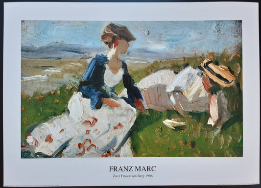 Franz Marc original art print - 27.6"×19.7" (70×50cm)