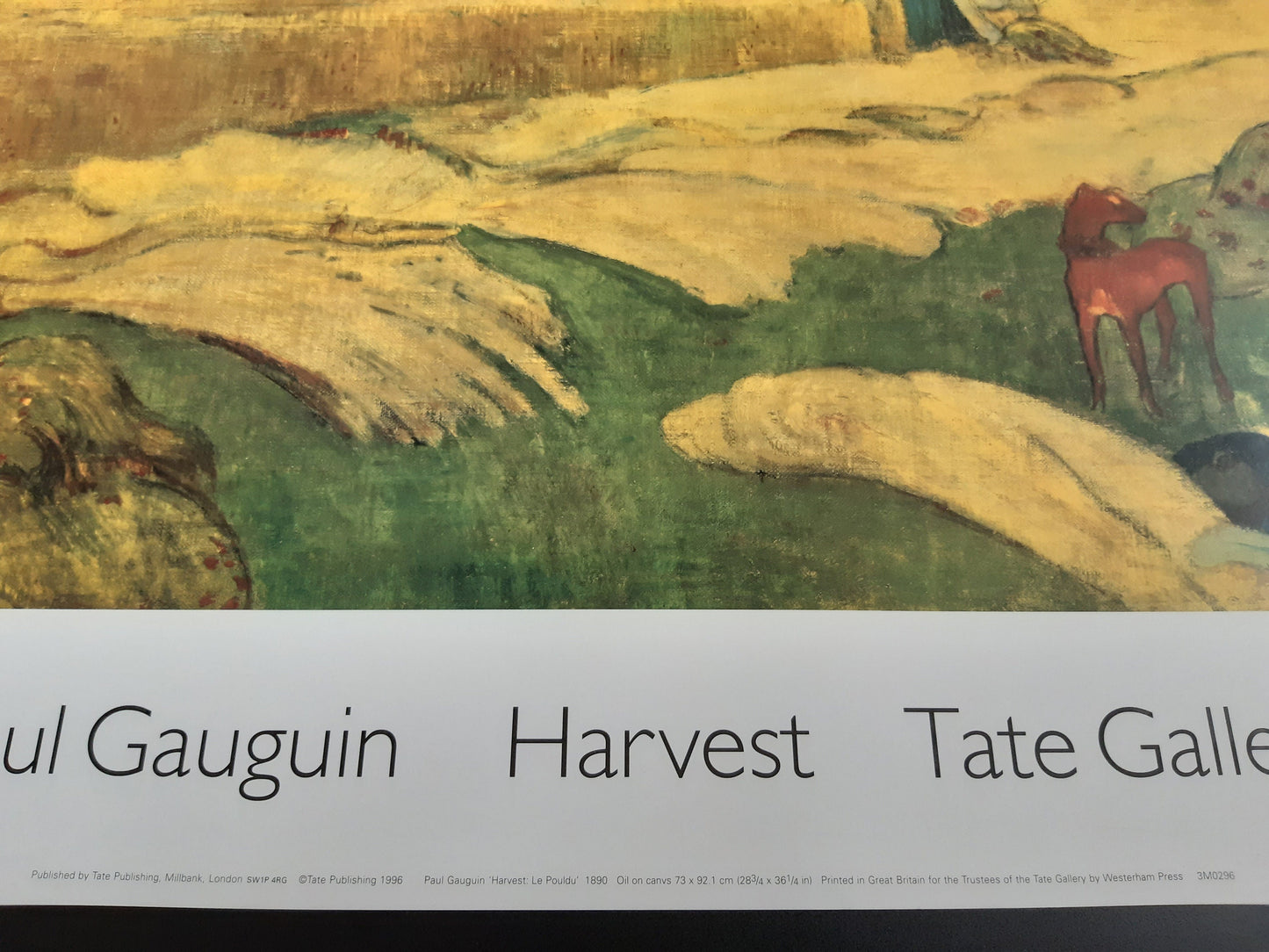 Paul Gauguin original art poster - 23.6"×31.5" (60×80cm)