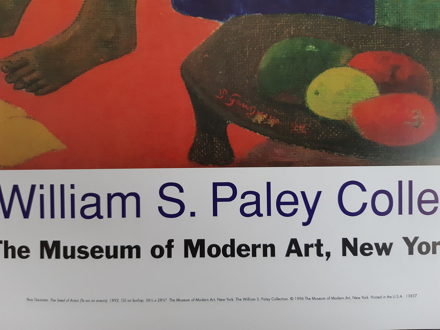 Paul Gauguin original art poster - 18.1"×24.0" (46×61cm)