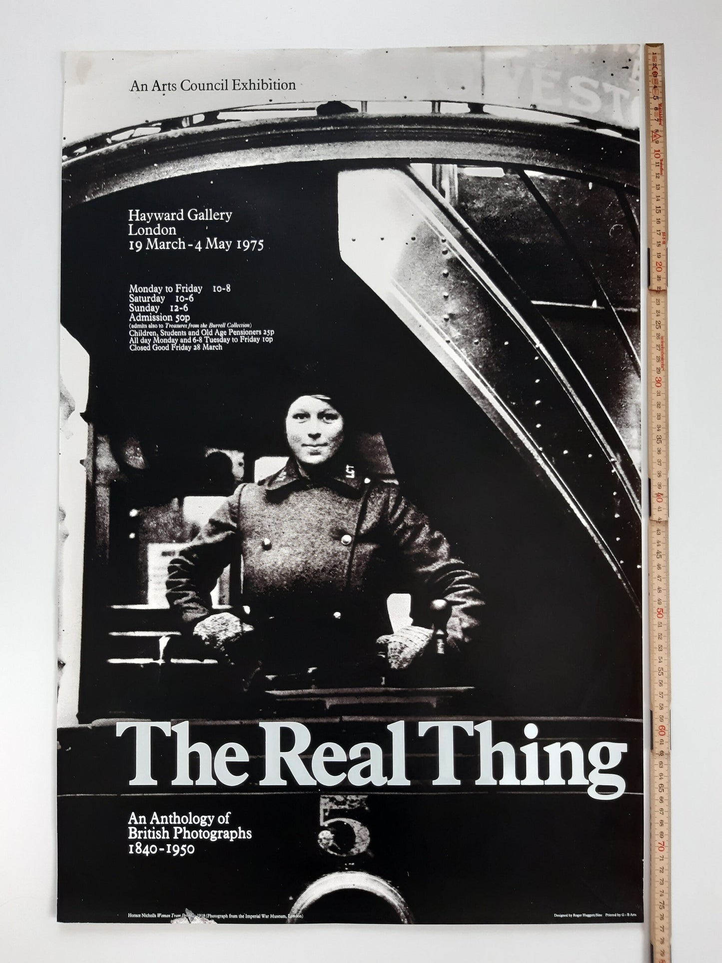 Original photography poster Norace Nicholls - 20.1"×29.9" (51×76cm)