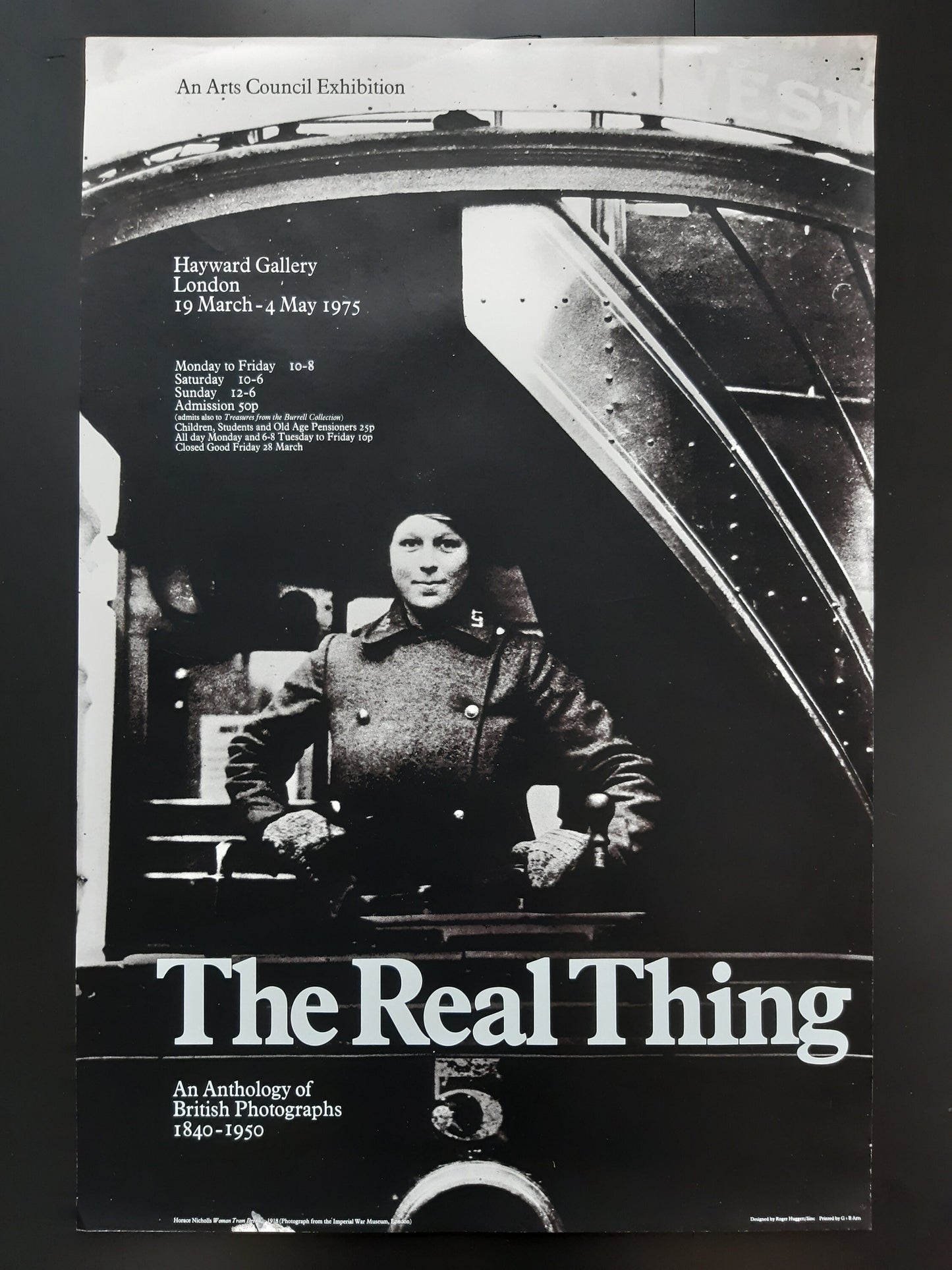 Original photography poster Norace Nicholls - 20.1"×29.9" (51×76cm)