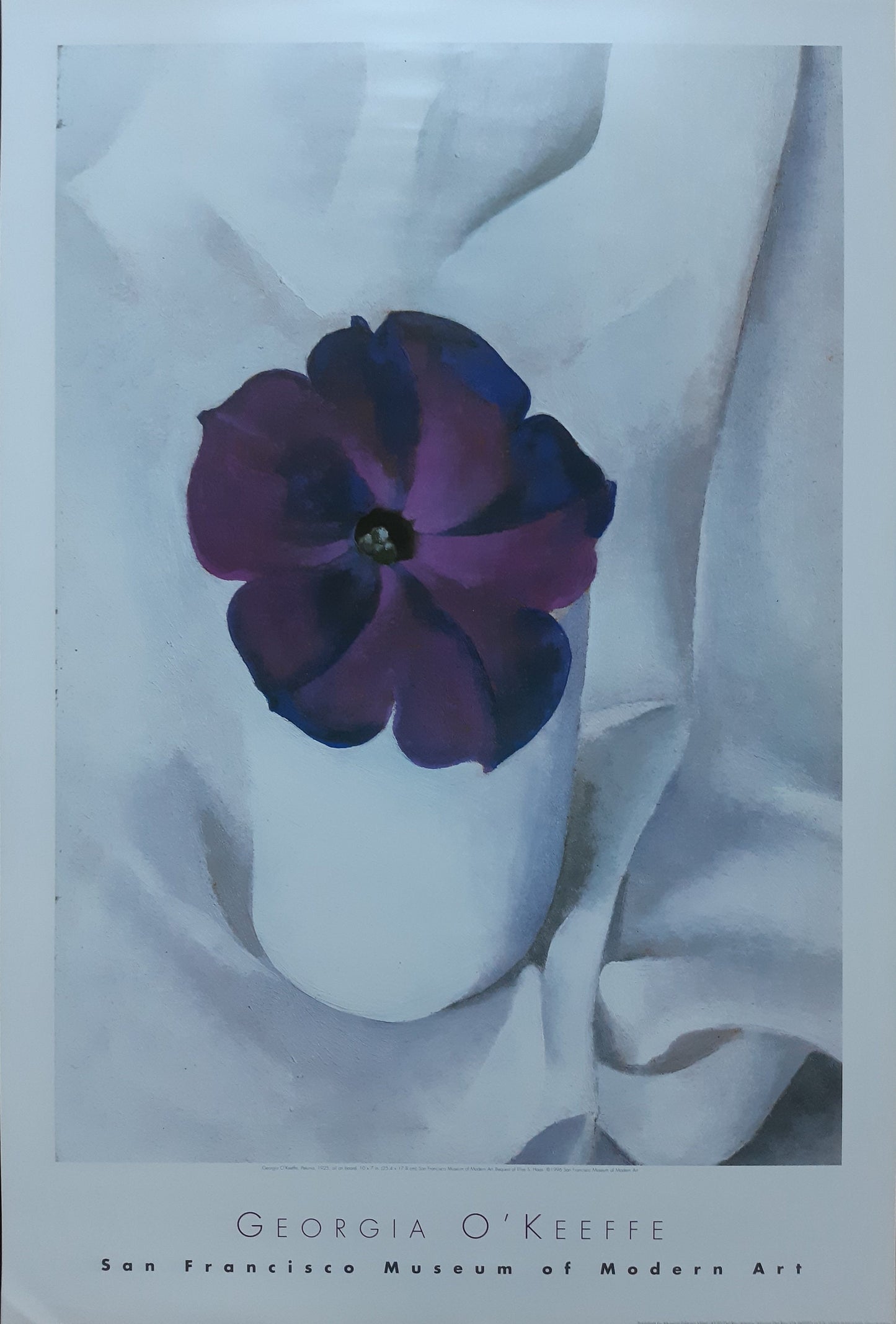 Georgia O'Keeffe original art poster - 24.0"×35.8" (61×91cm)