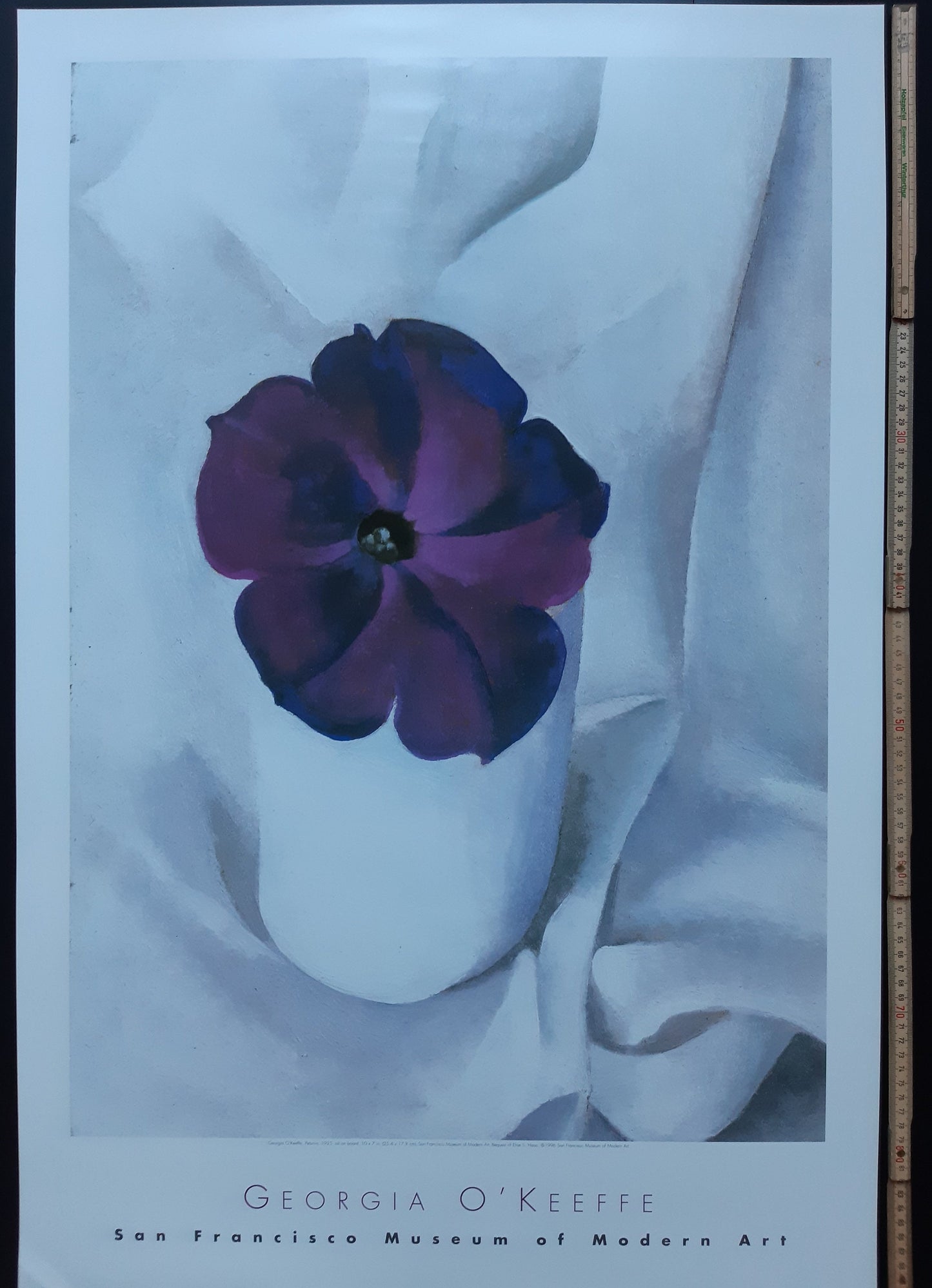 Georgia O'Keeffe original art poster - 24.0"×35.8" (61×91cm)