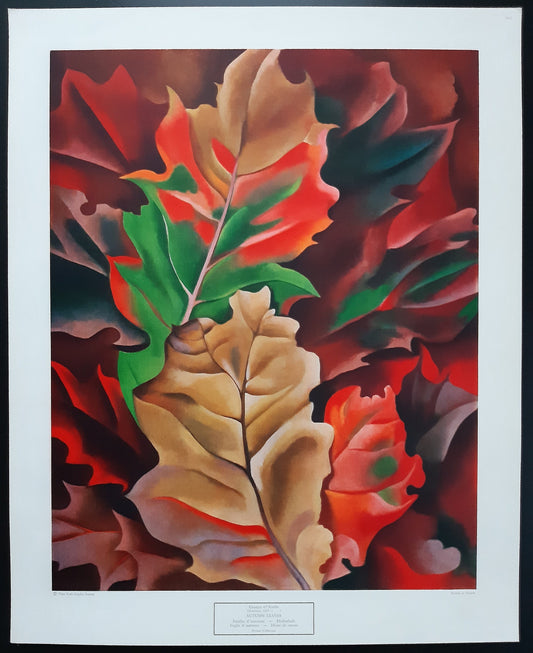Georgia O'Keeffe original art poster - 19.1"×23.6" (48.5×60cm)