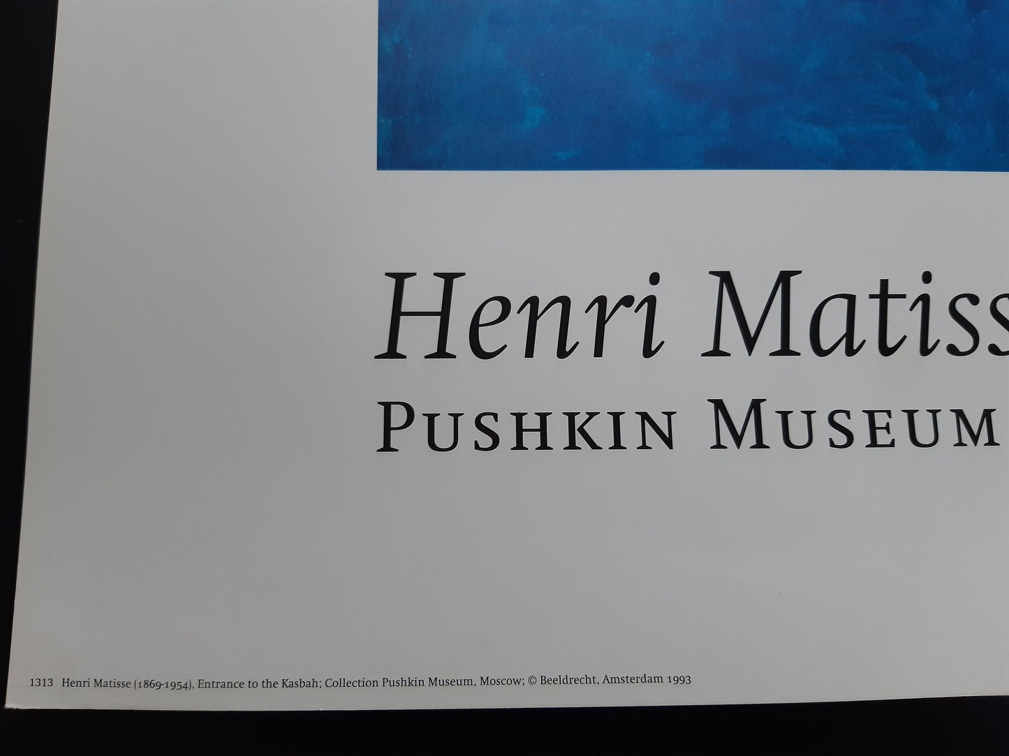 Henry Matisse original art poster - 23.6"×31.5" (60×80cm)