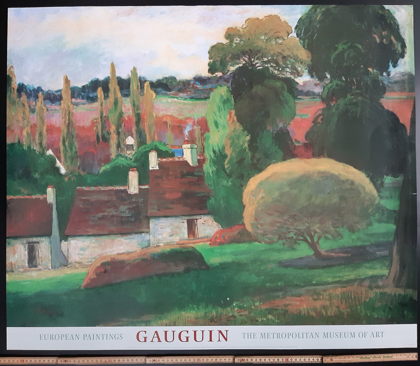 Paul Gauguin original art poster - 31.1"×37.0" (79×94cm)