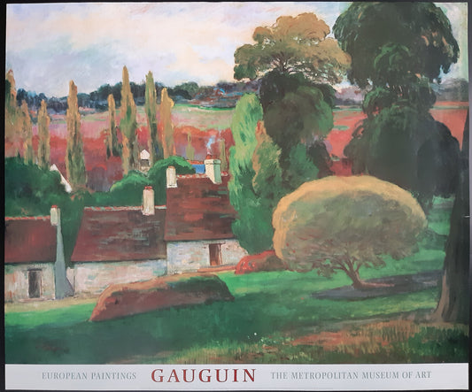 Paul Gauguin original art poster - 31.1"×37.0" (79×94cm)
