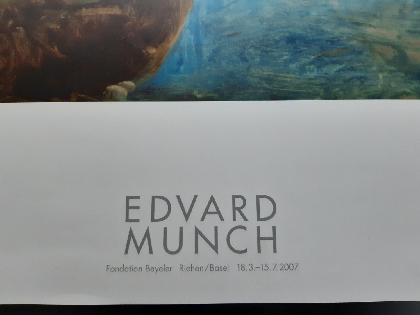 Edvard Munch original art poster - 27.6"×39.4" (70×100cm)