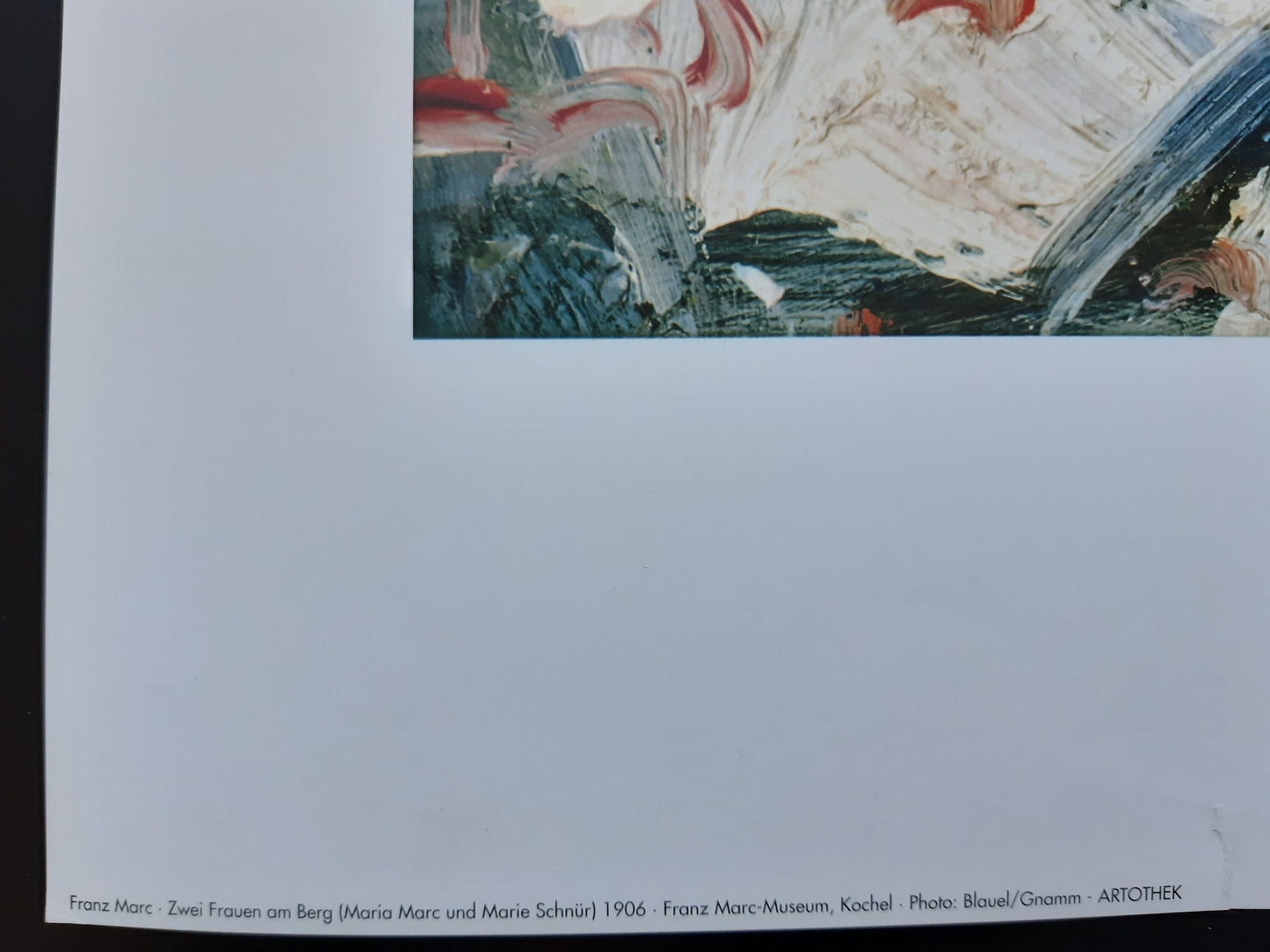 Franz Marc original art print - 27.6"×19.7" (70×50cm)