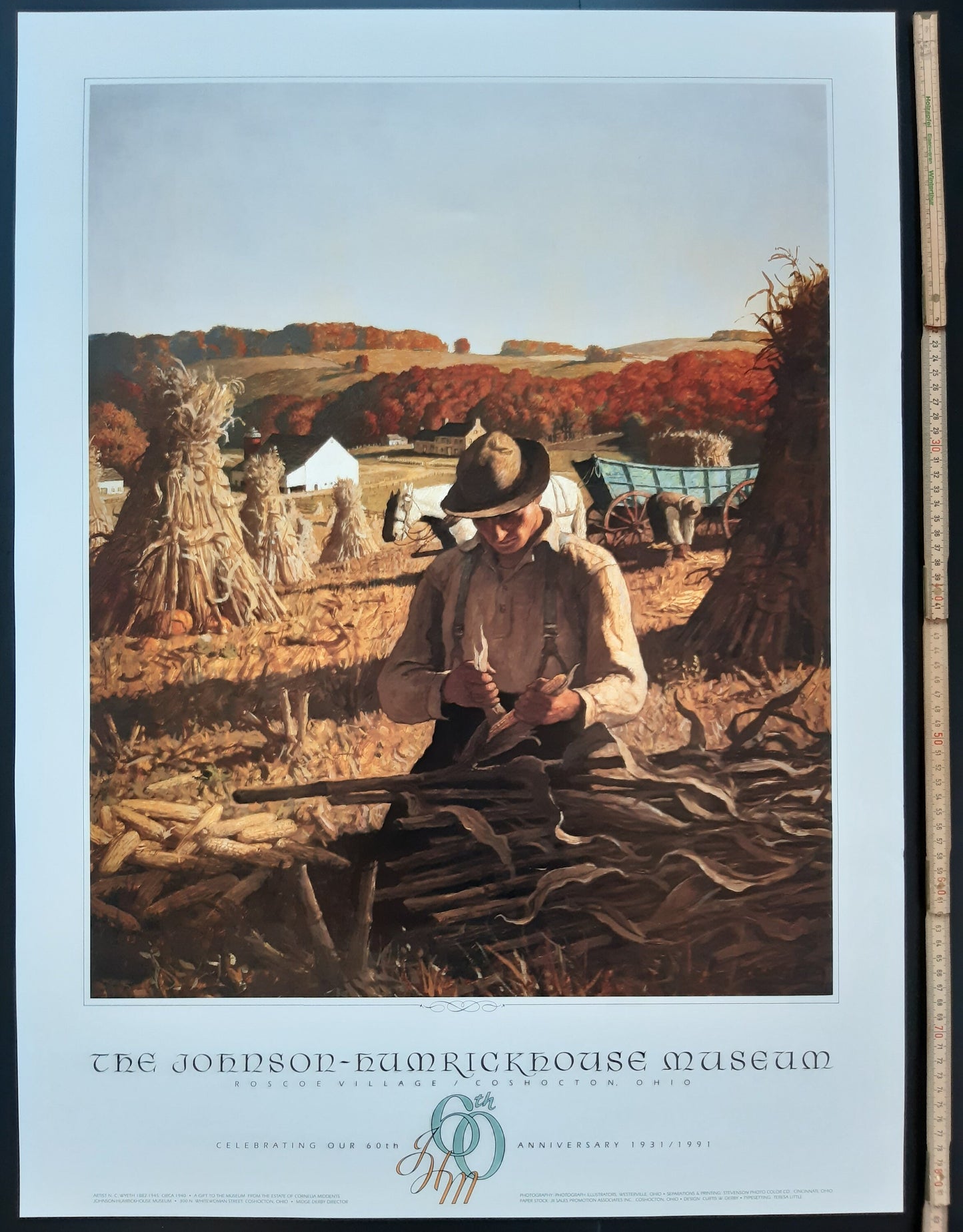 N. C. Wyeth original art poster - 24.0"×32.7" (61×83cm)