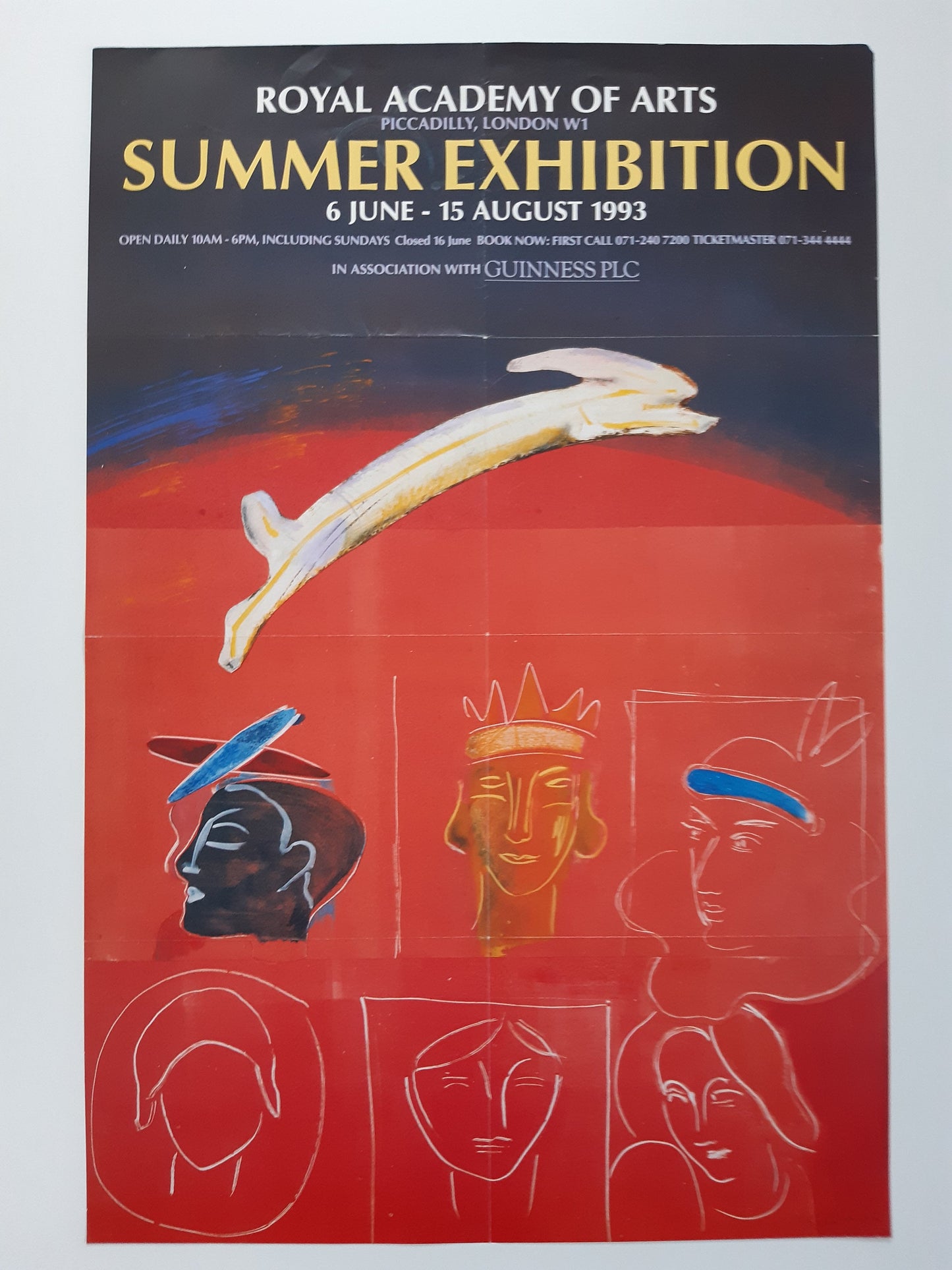 Sonia Lawson RA original art poster - 20.1"×29.9" (51×76cm)