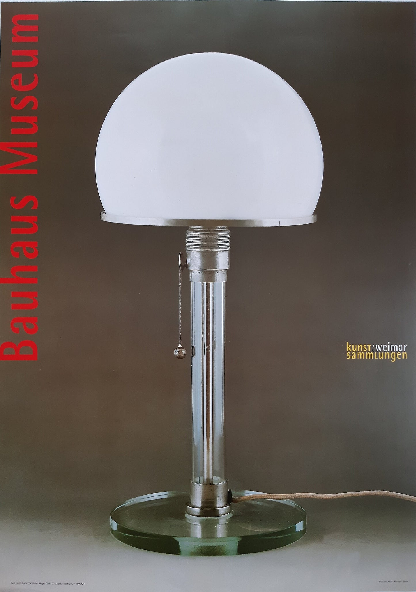 Bauhaus museum poster