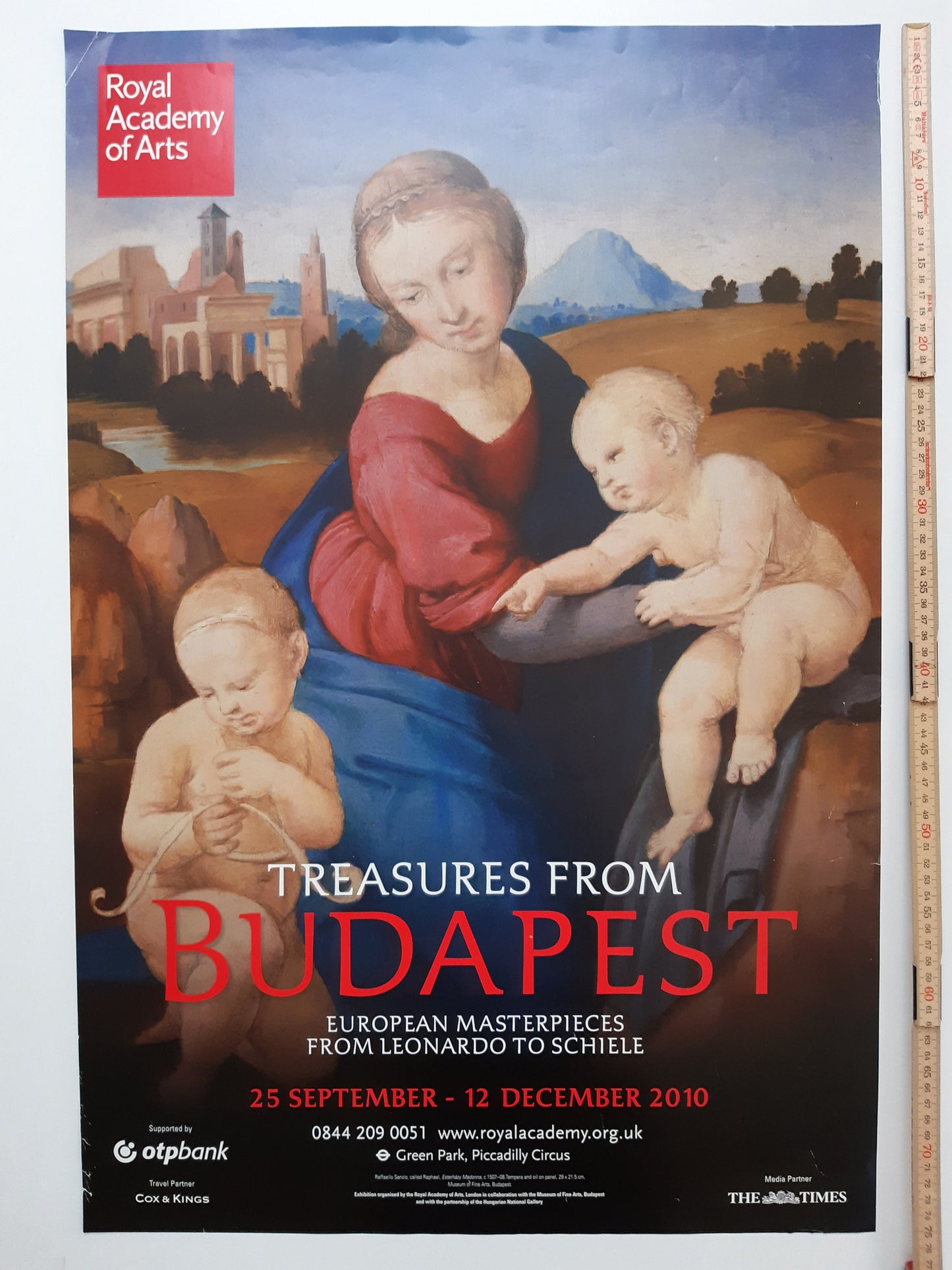 Raphael museum exhibition poster - 20.1"×29.9" (51×76cm)