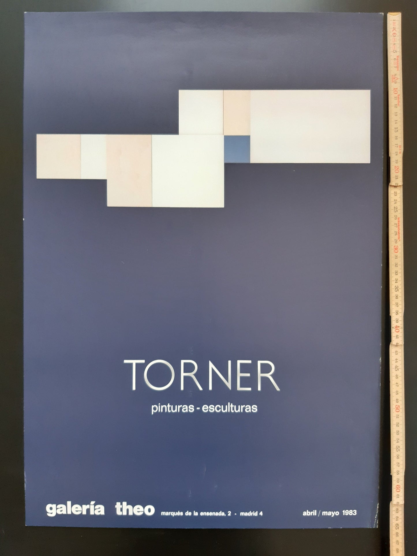 Gustavo Torner original art poster - 20.1"×29.9" (51×76cm)