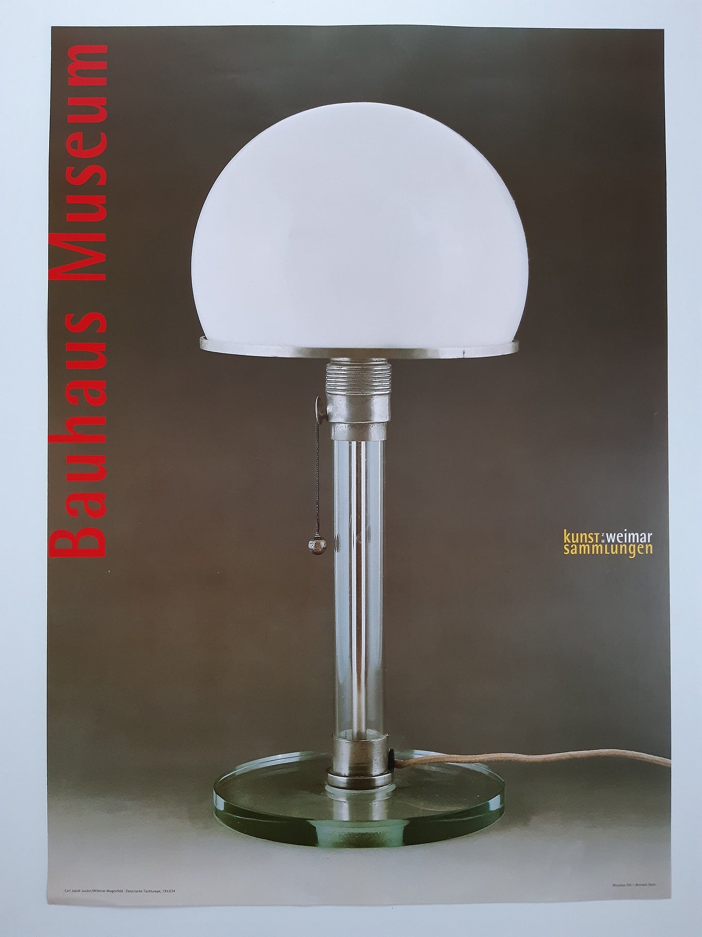 Bauhaus museum poster