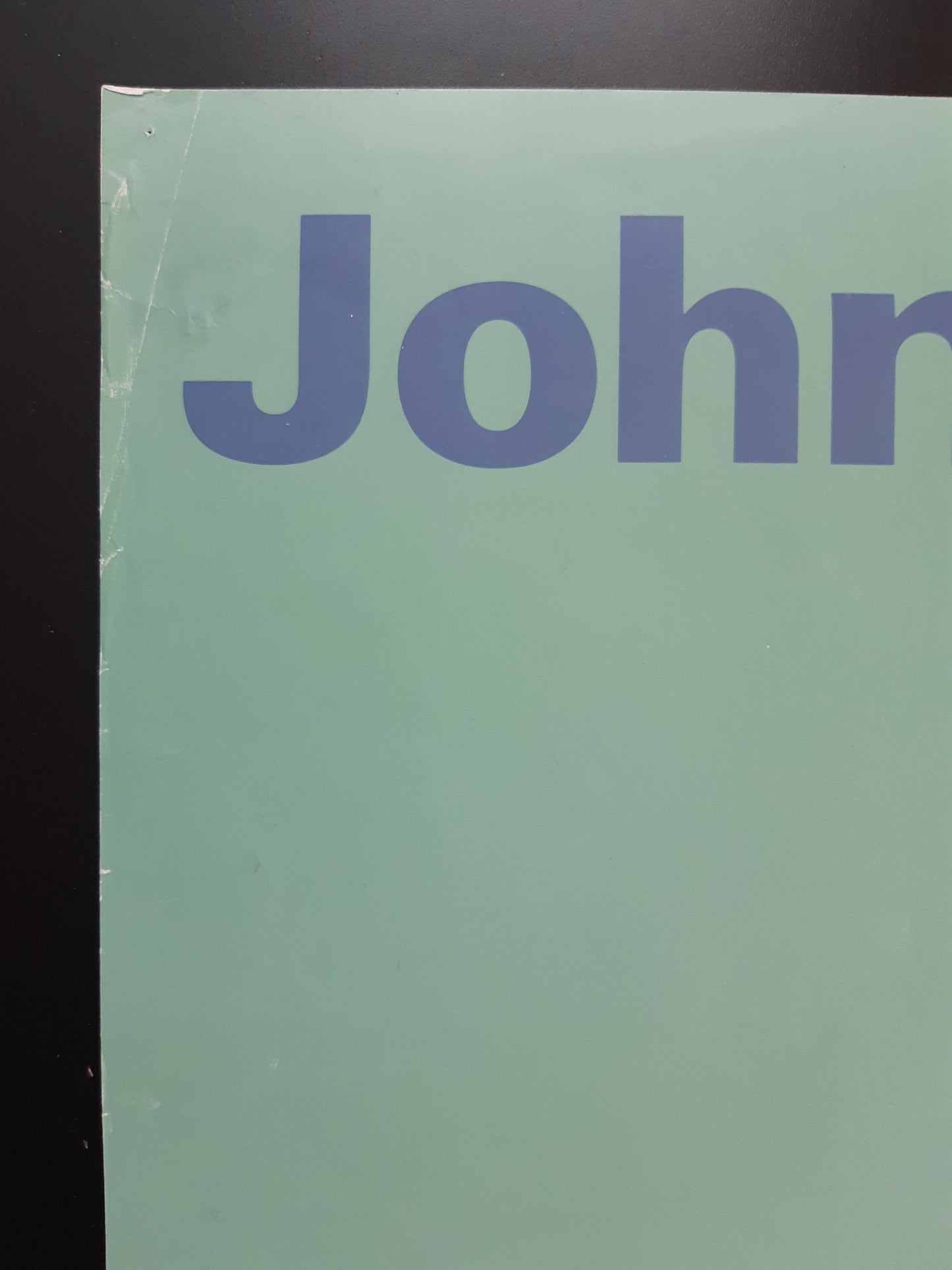 John M. Armleder art exhibition poster - 23.4"×33.1" (59.4×84cm)