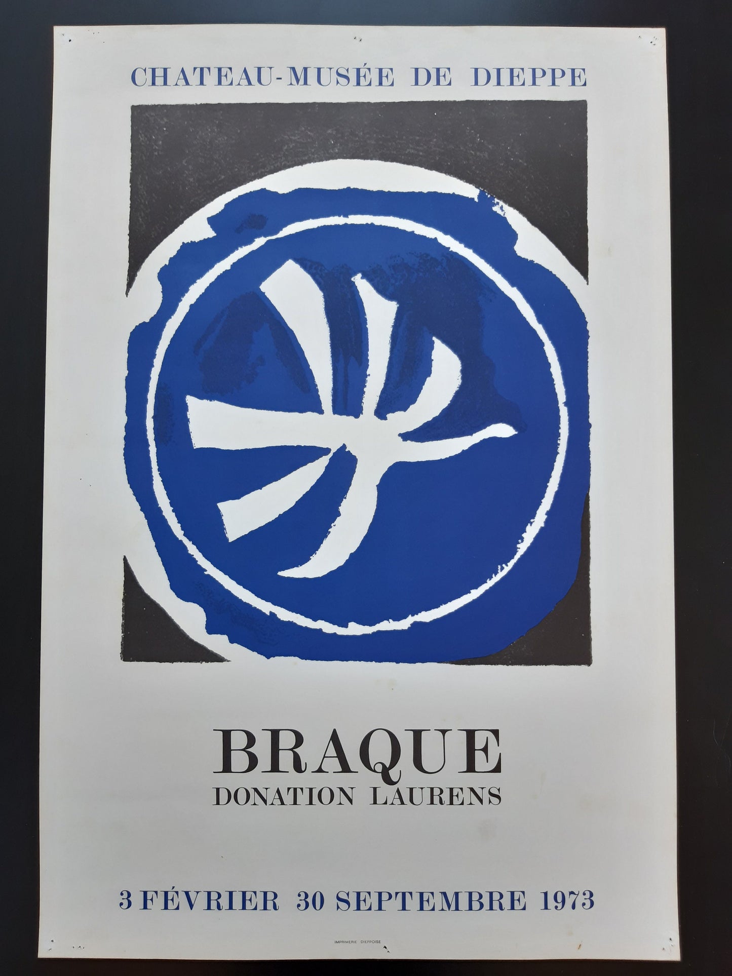 Georges Braque original art poster - 15.7"×23.2" (40×59cm)